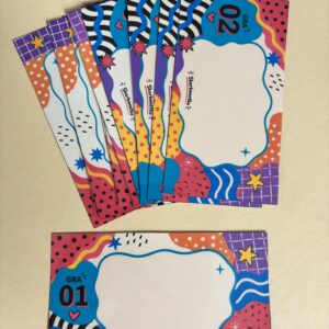 Karty do gier A6 FUNKY – 12 szt.